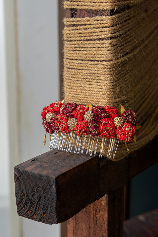 Zari Roses Hair Comb