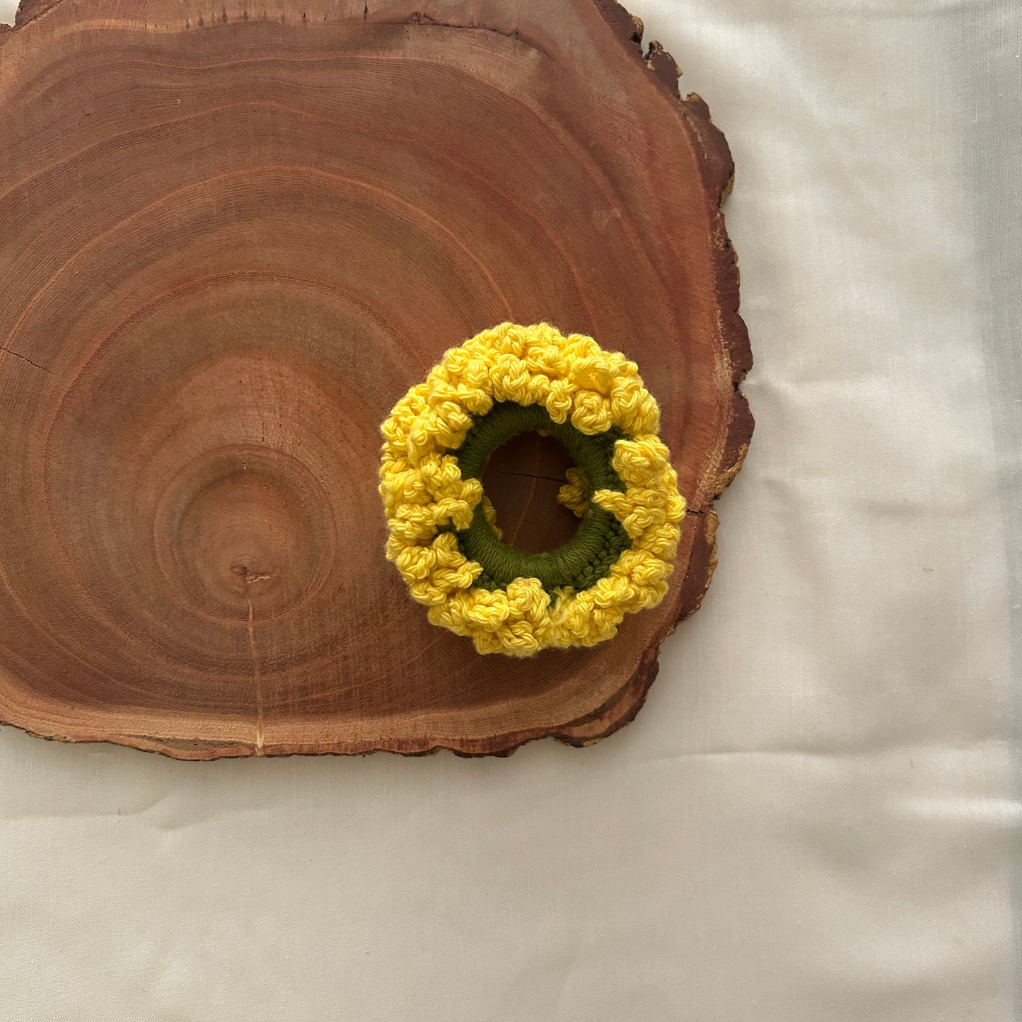 Trio of Gajra Scrunchies (Set of 3)