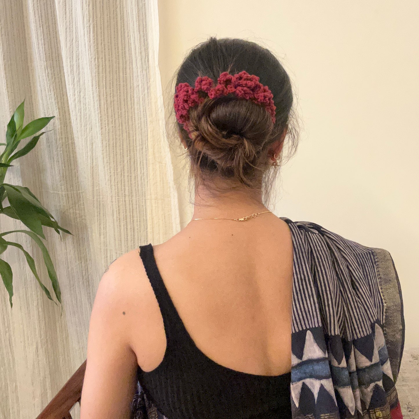 Trio of Gajra Scrunchies (Set of 3)