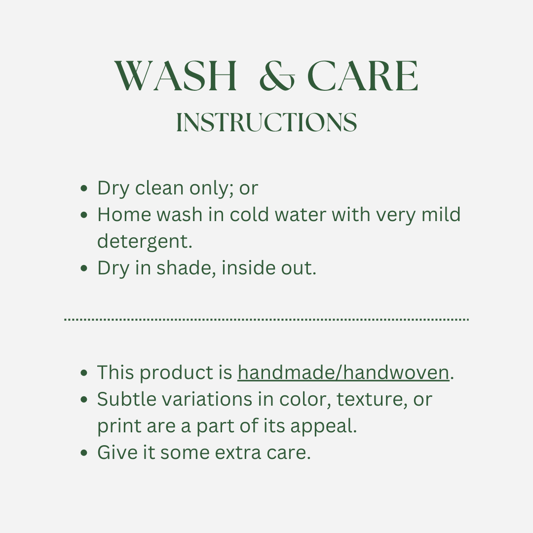 Indigo Bloom Linen Set of Dress & Trouser