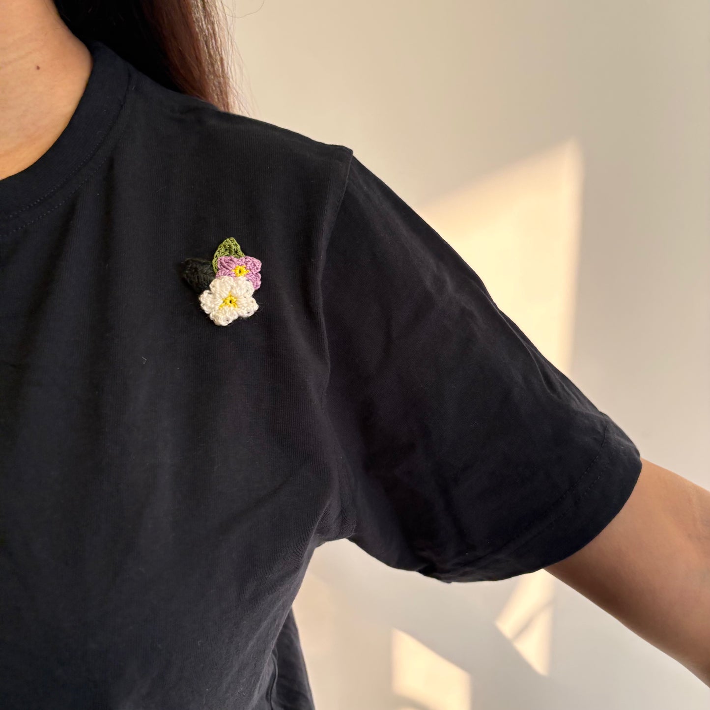 Indigo Floral Field T-Shirt