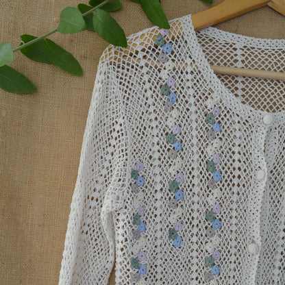 Daisy Fields Crochet Shirt