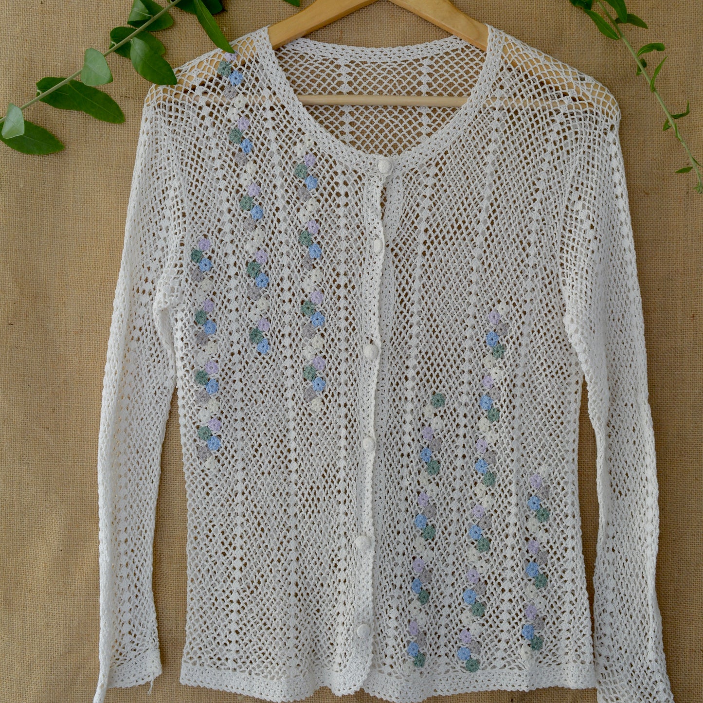 Daisy Fields Crochet Shirt