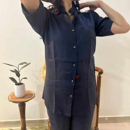 Indigo Ladybug Shirt