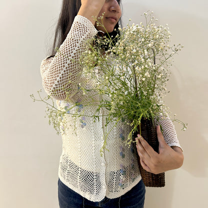 Daisy Fields Crochet Shirt