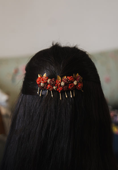 Zari Roses Hair Comb