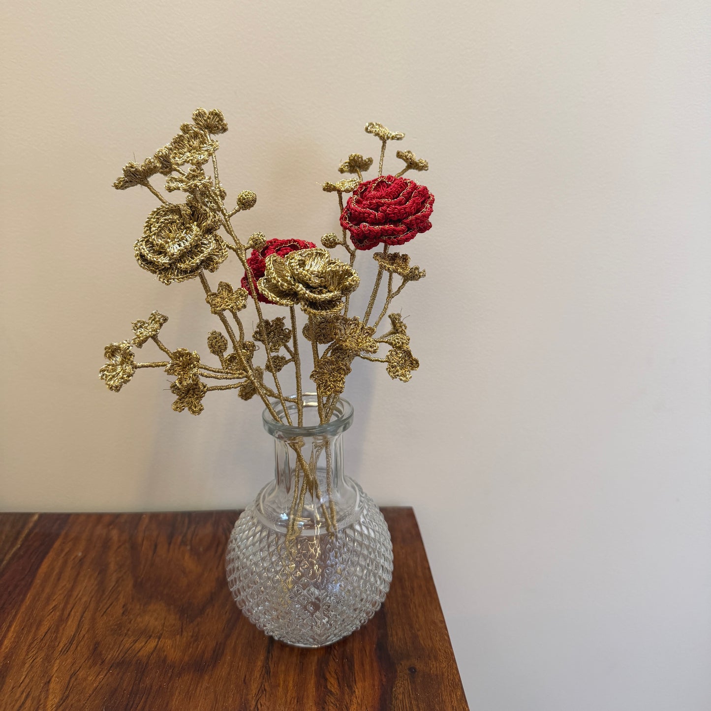 Set of Zari Ruhani and Gul Blooms (Set of 2 Bouquet)