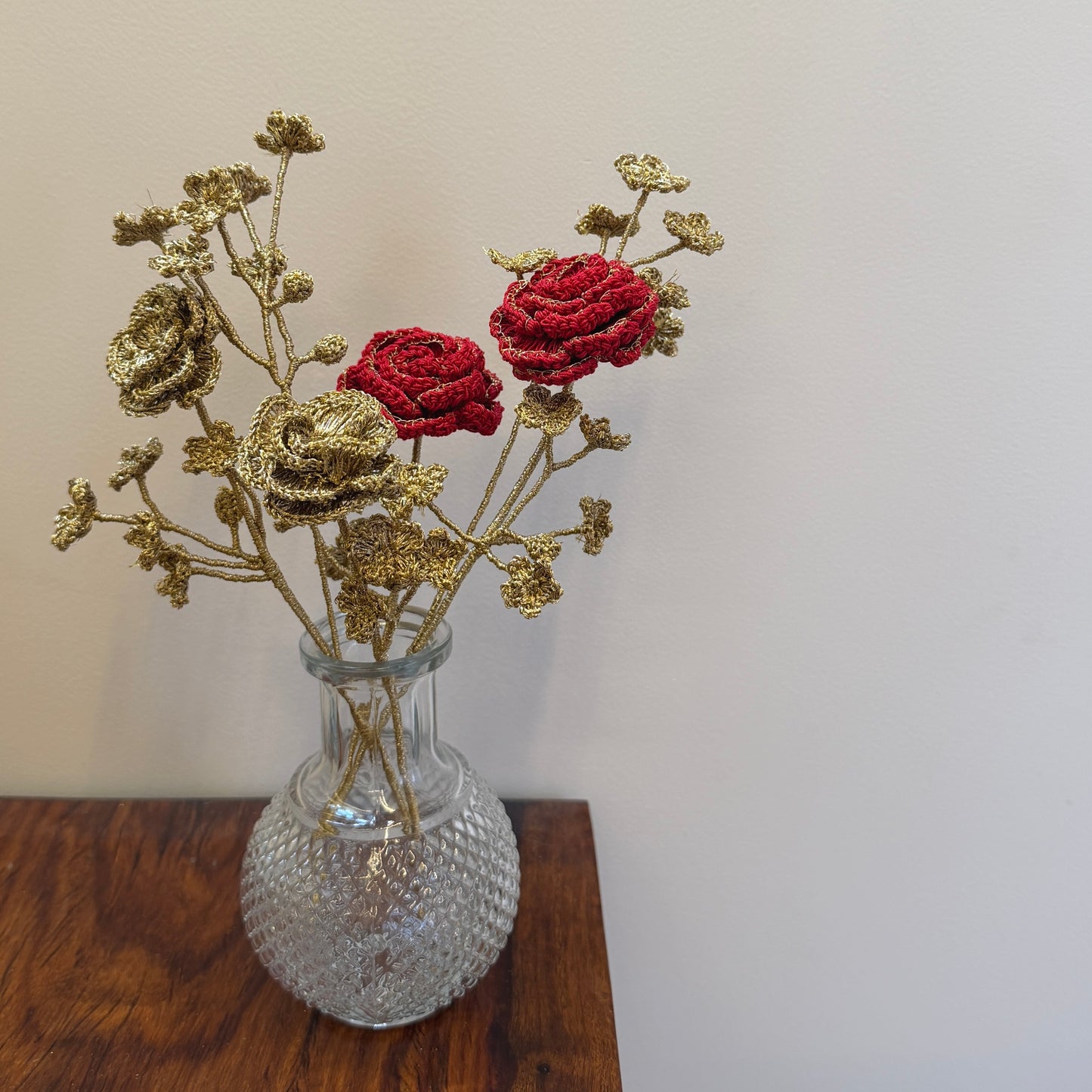 Set of Zari Ruhani and Gul Blooms (Set of 2 Bouquet)