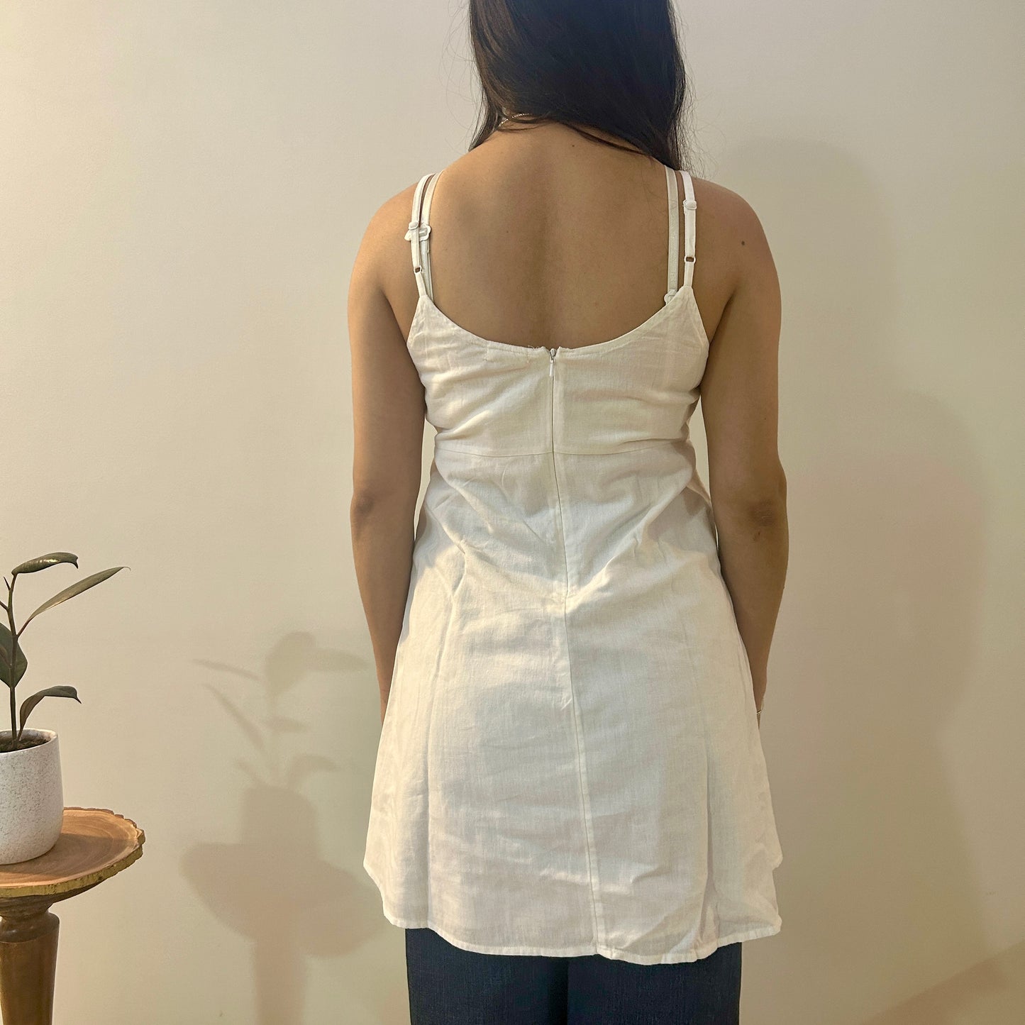 Minimal Daisy Cotton Top