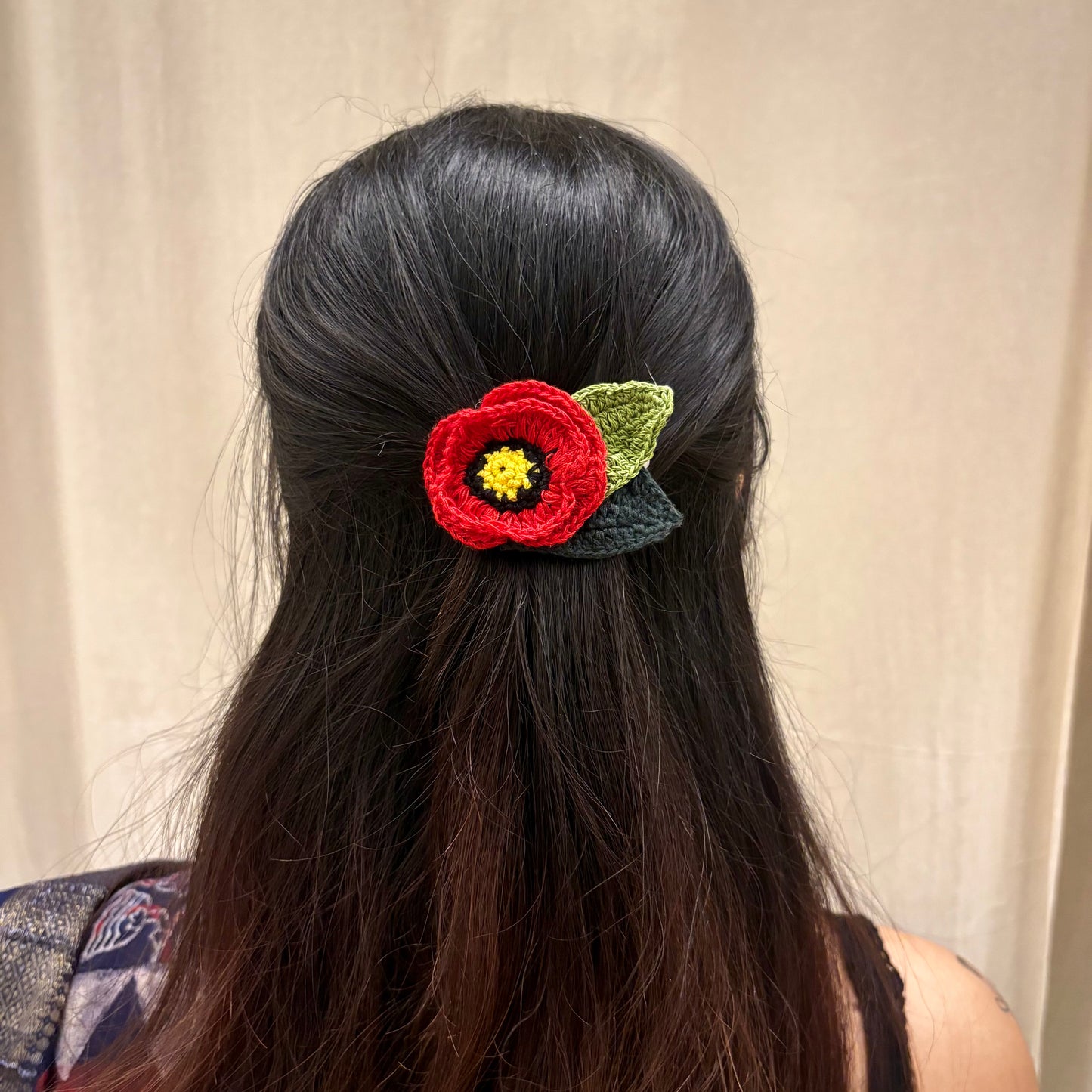 Poppy Hair Clip
