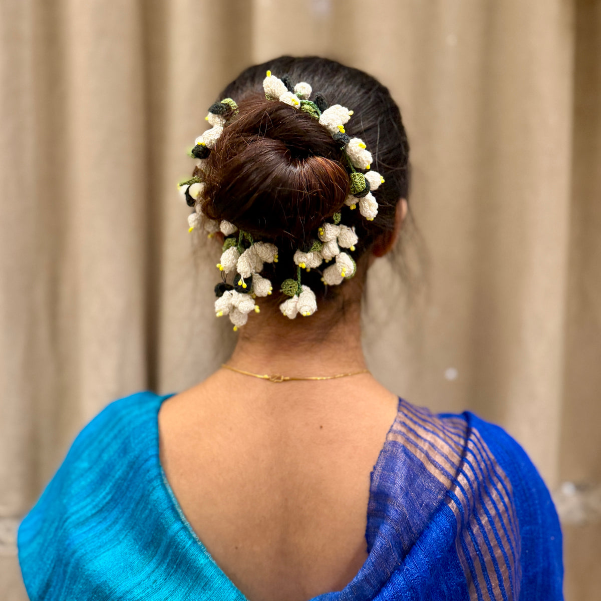 Mogra Scrunchie