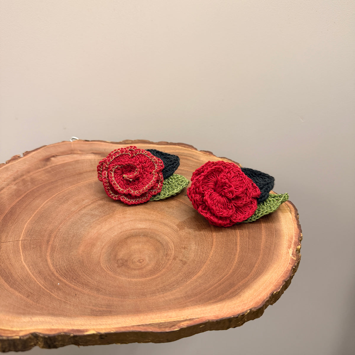 Set of Rose Zari and Rose Hair Clip