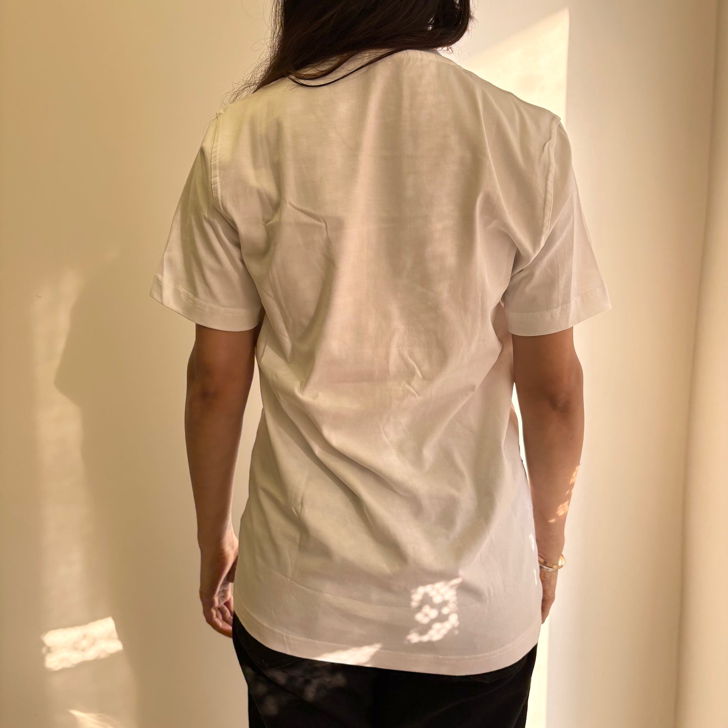 White Floral Field T-Shirt