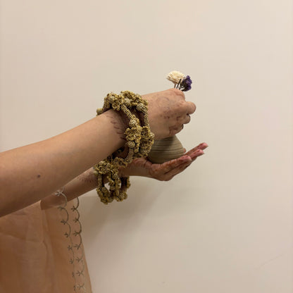 Sunheri Bangles (Set of Two)