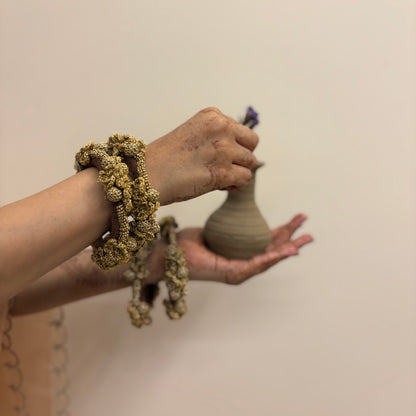 Sunheri Bangles (Set of Two)