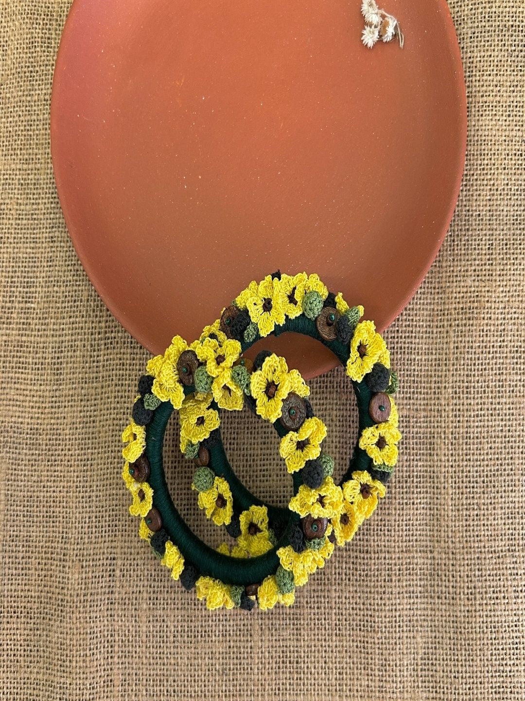Set of Surajmukhi and Safed Phool Bangles
