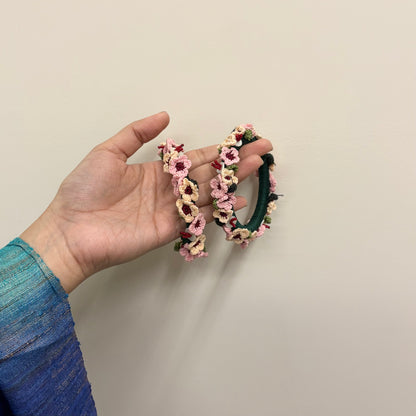 Gulabi Phool Bangles (Set of Two)