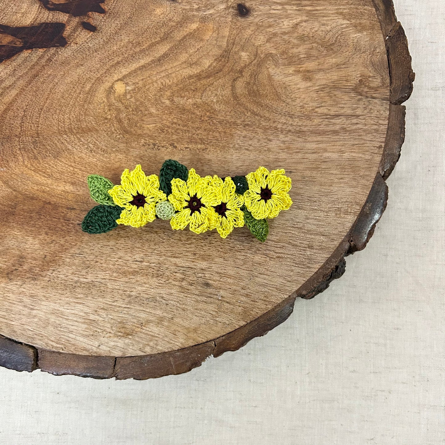 Sunflower Hair Clip