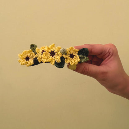 Sunflower Hair Clip