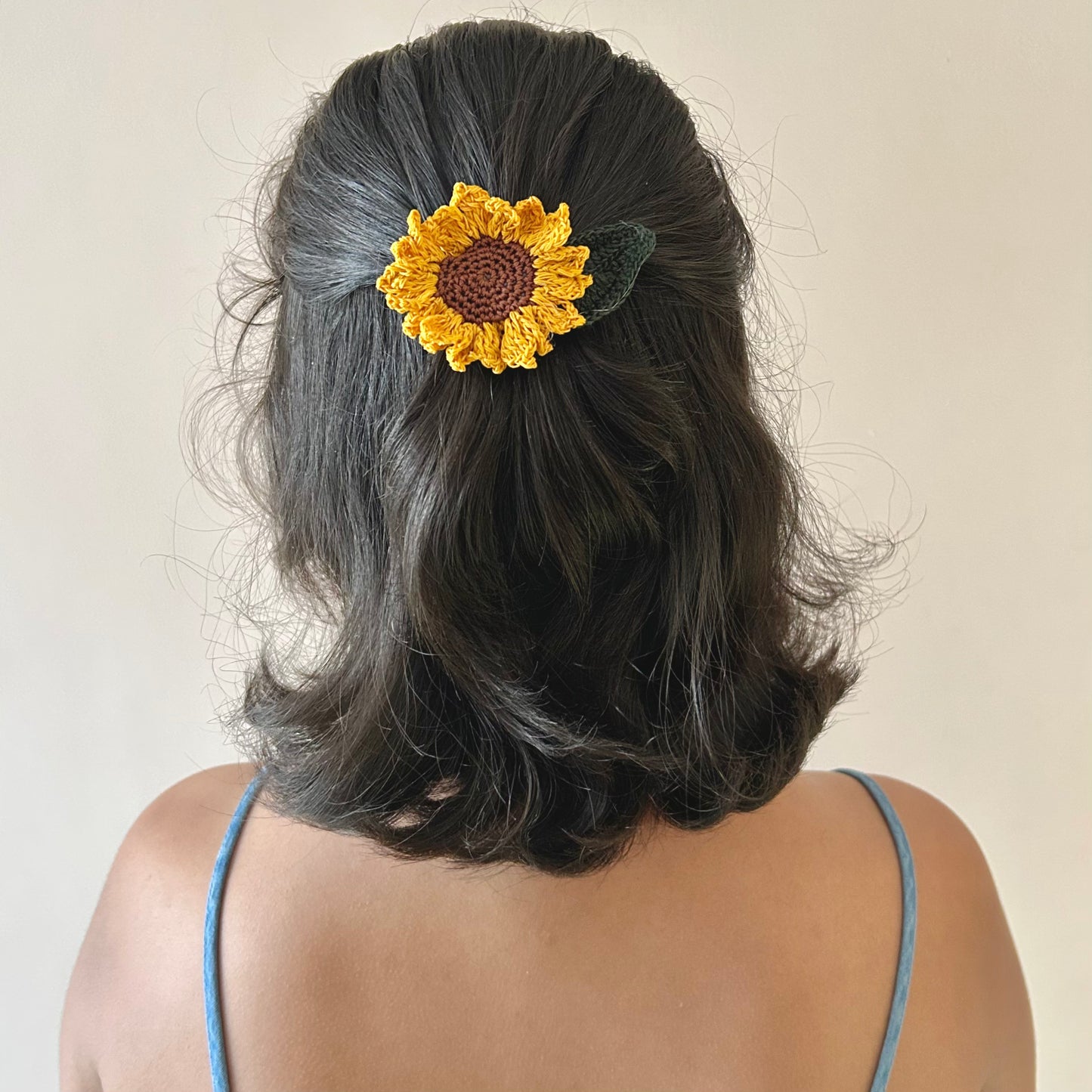 Sunflower Hair Clip (Mini)