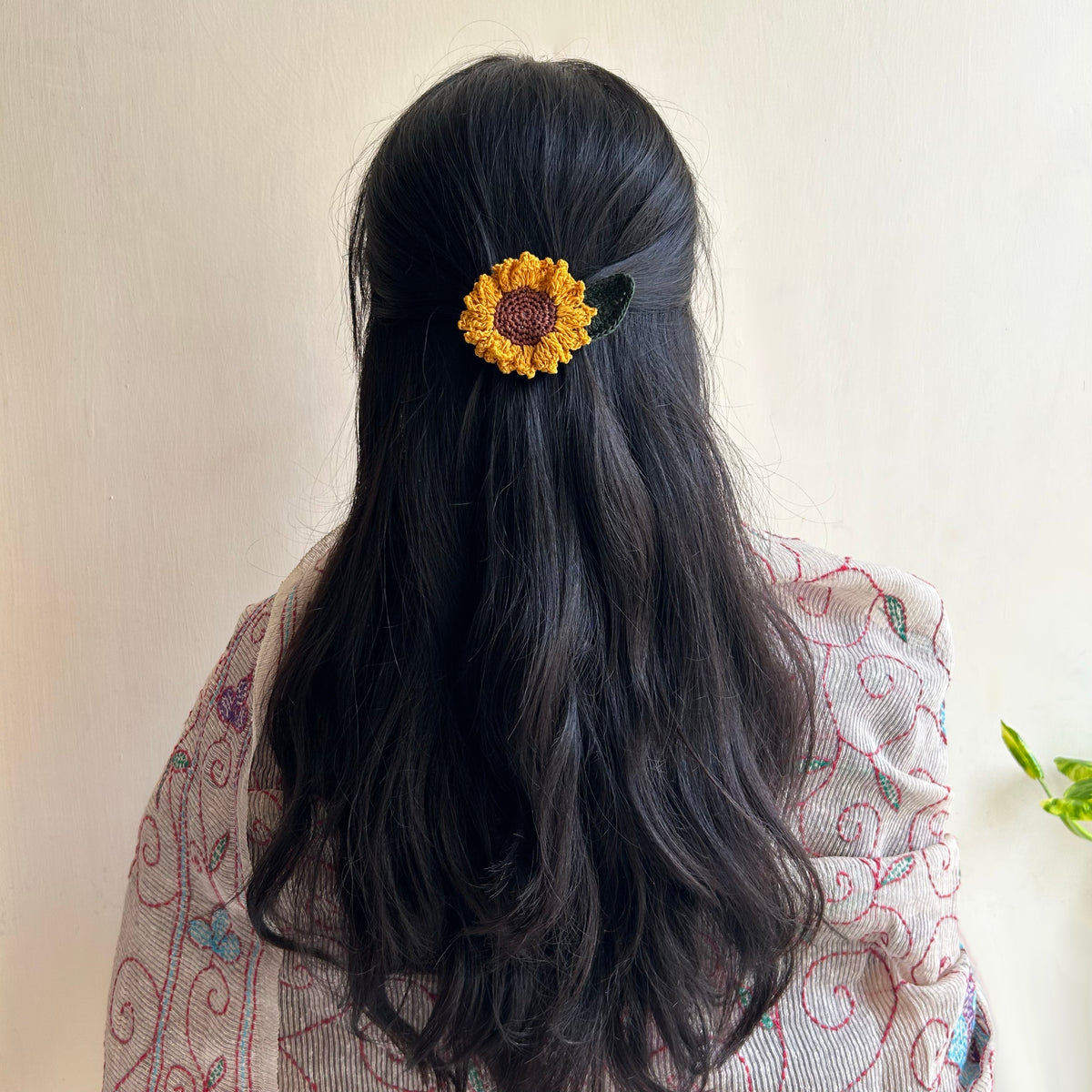 Set of Sunflower and Daisy Hair Clip