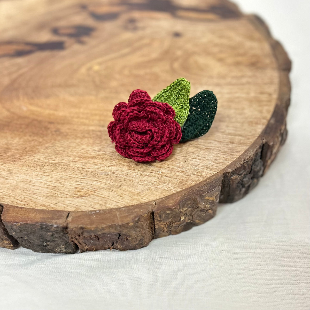 Set of Daisy and Rose Hair Clip
