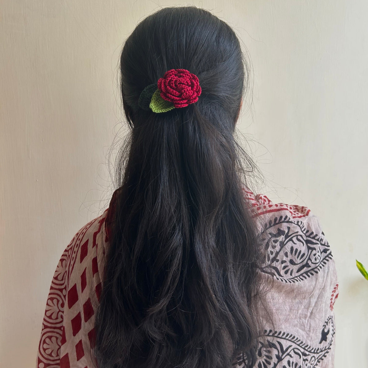 Set of Daisy and Rose Hair Clip