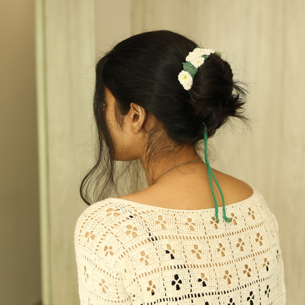 Daisy Crochet Hair String