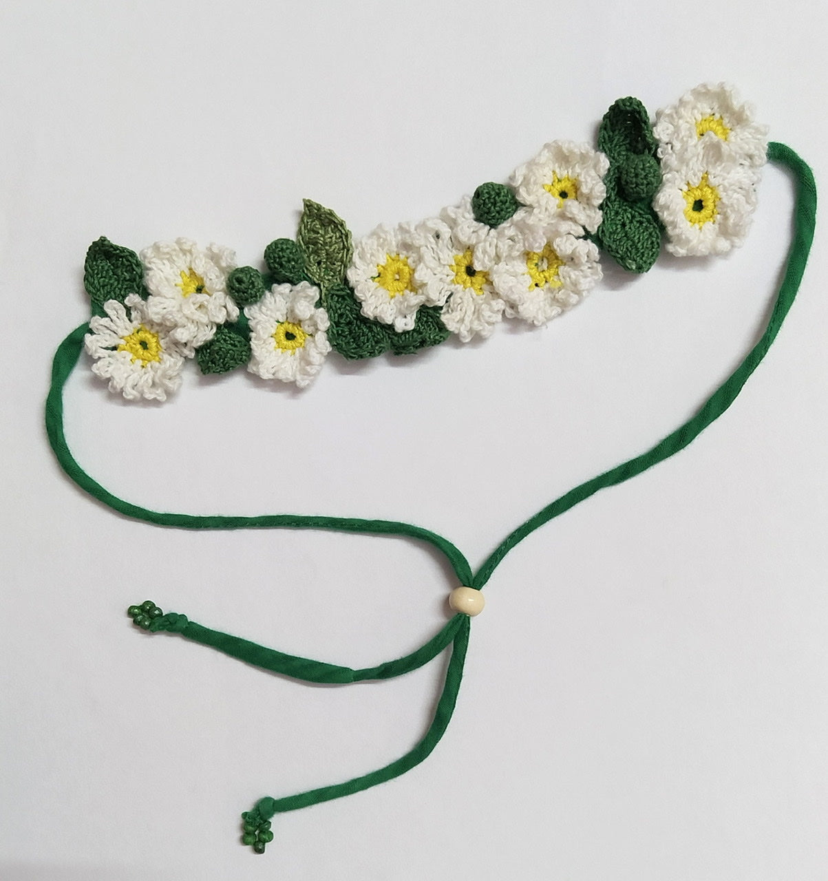 Daisy Crochet Hair String