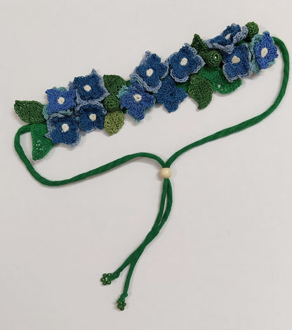 Hydrangea Crochet Hair String