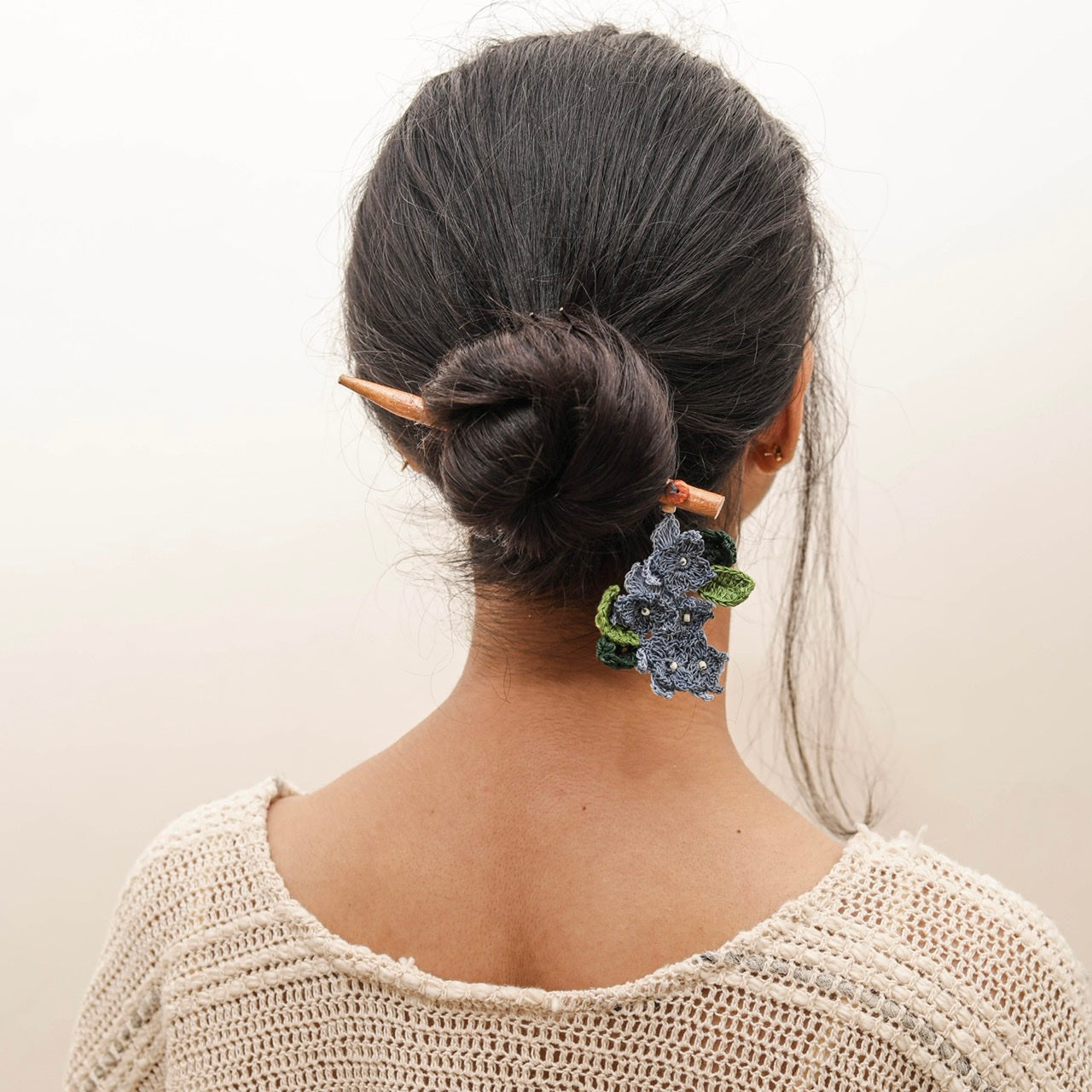 Hydrangeas Bouquet Hair Stick