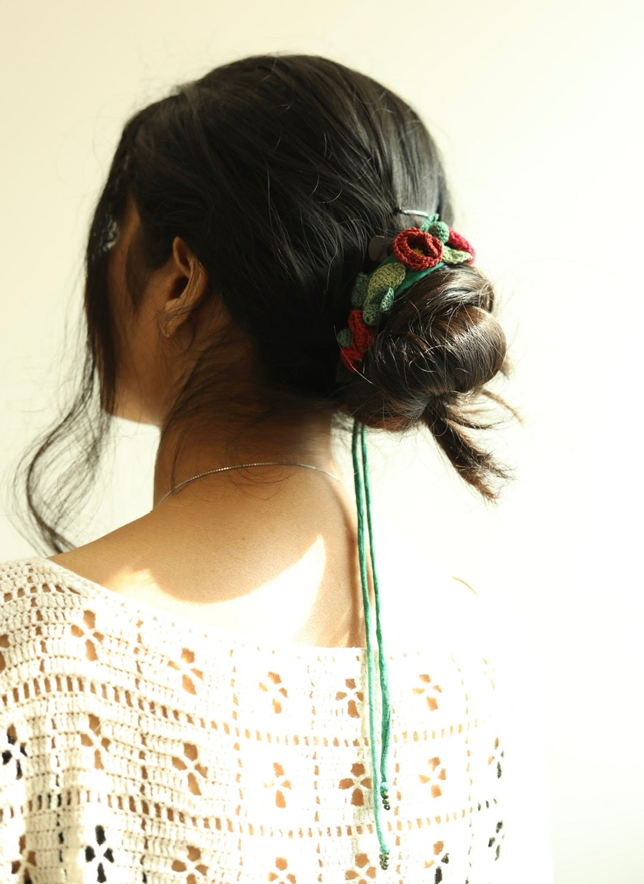 Poppy Crochet Hair String