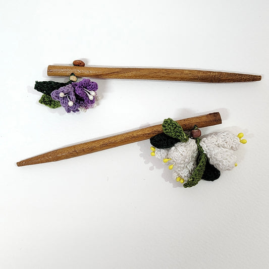 Set of Tulip and Jasmine Hair Stick